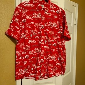 Cincinnati Reds button down shirt